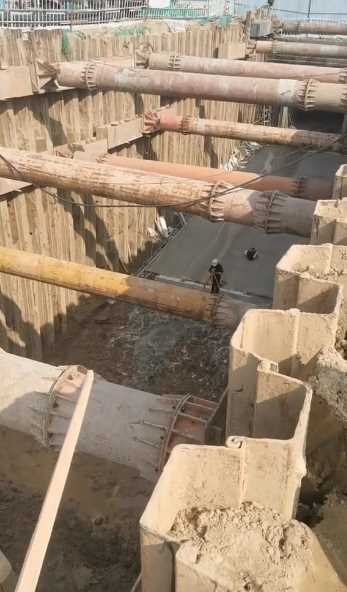 北京门头沟区管廊降水